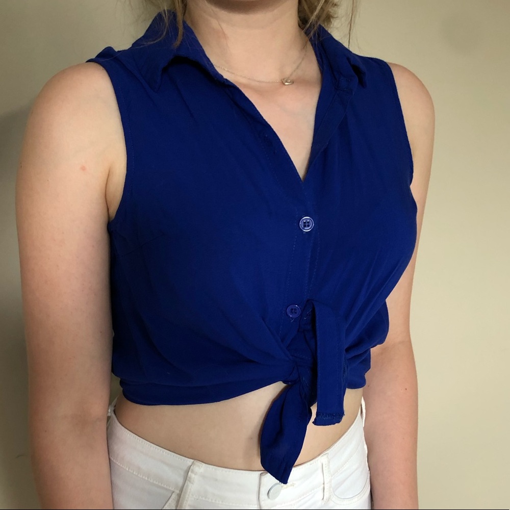 Electric Blue top